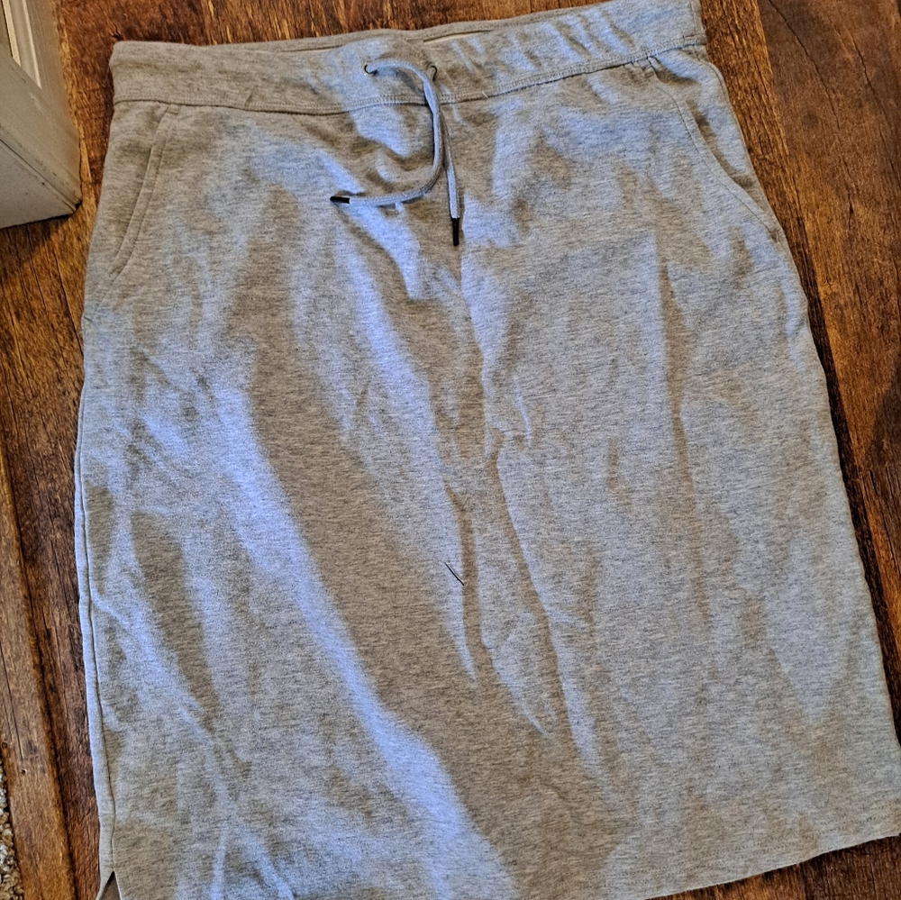 Inherit Clothing Co. gray midi skirt